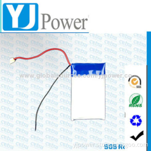 Li-polymer Battery, 7.4V, 1,800mAh with Circuit Board